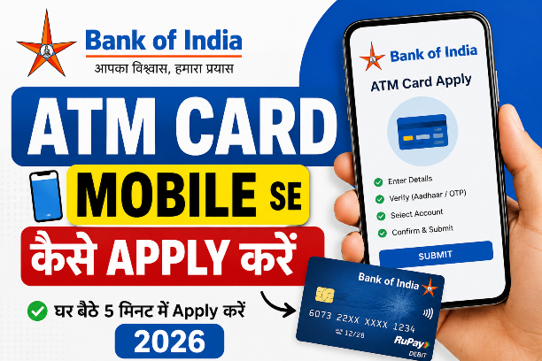 bank of india ATM card apply